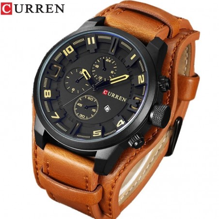 waterproof quartz watch for men